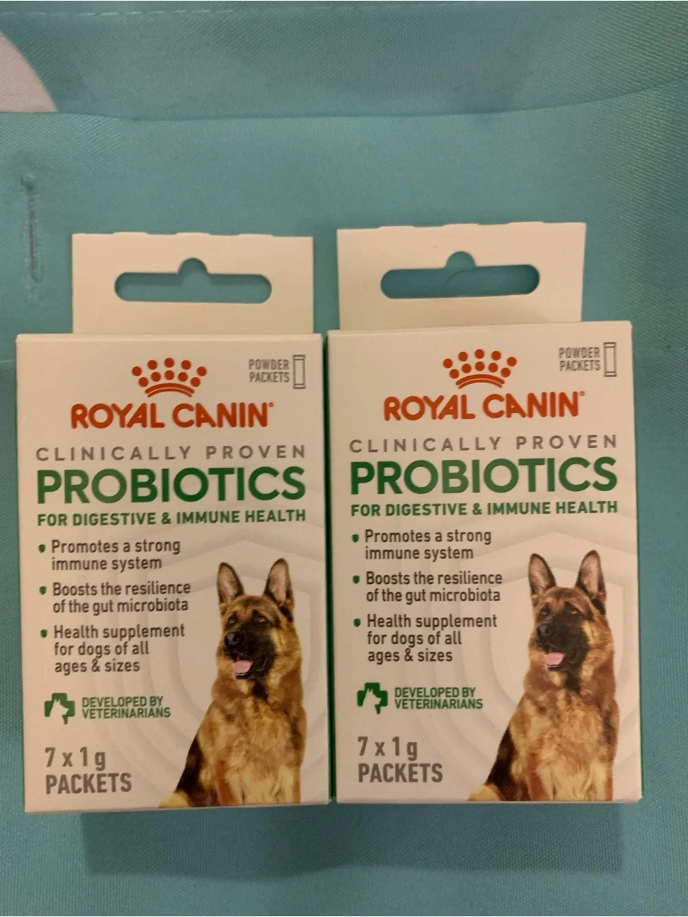 Royal Canin Probiotics for Dogs x2 (7 packets in each)